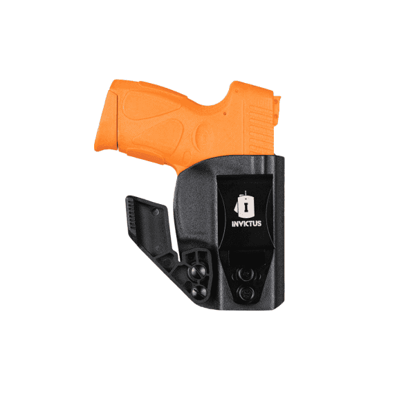 Coldre Velado Destro Kydex IWB 2.0 Para Taurus Série G2C Preto Invictus - Imagem 5