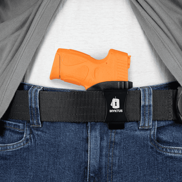 Coldre Velado Destro Kydex IWB 2.0 Para Taurus Série G2C Preto Invictus - Imagem 7
