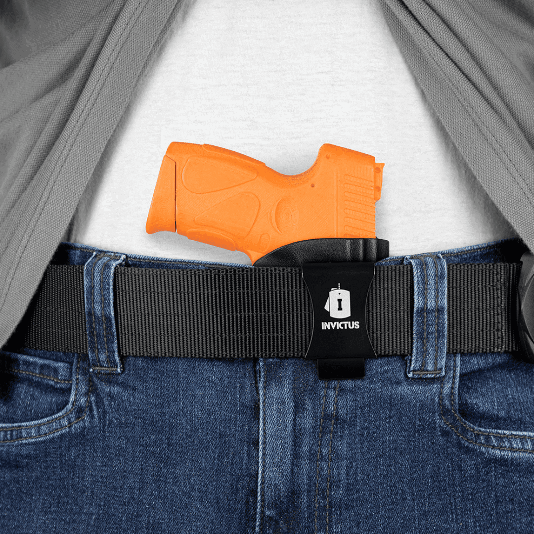 Coldre Velado Destro Kydex IWB 2.0 Para Taurus Série G2C Preto Invictus - Image 7