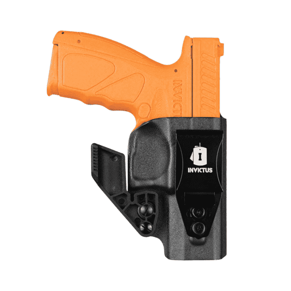 Coldre Velado Destro Kydex IWB 2.0 Para Taurus Série 100 Preto Invictus - Imagem 5