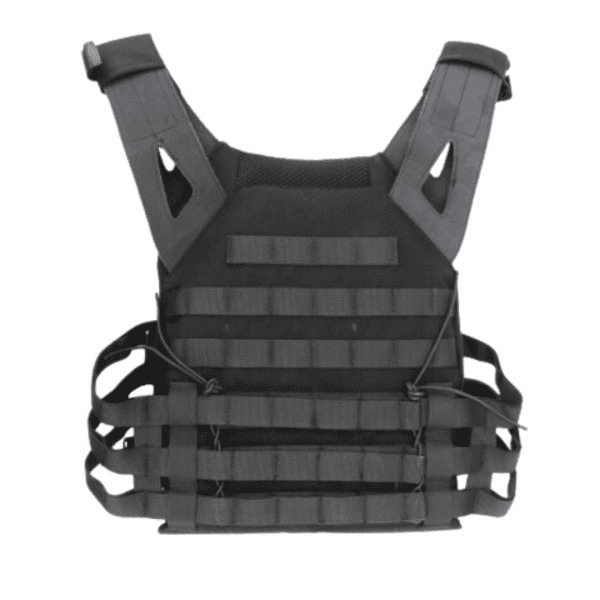 Colete Tático Plate Carrier Preto - Imagem 3