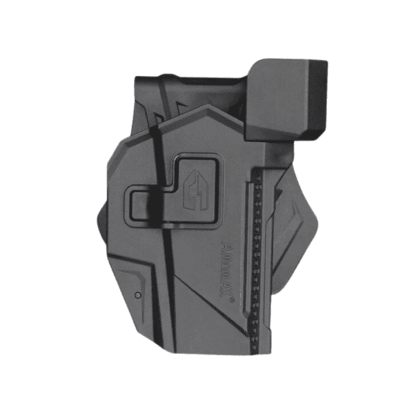 Coldre Externo Amomax Destro Glock 17 Com Red Dot - Imagem 2