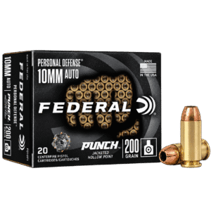 Munição Federal cal. 10MM Auto Punch  200gr 20un